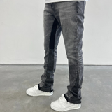 Siarr Flared Jeans Dark Grey