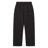 Siarr Puff Joggers Charcoal with elastic waistband and slit pockets.