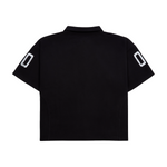 Saint Mind Wavy Zip Up Hoodie black with relaxed fit and metallic logo on chest