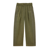 Suavo World Stud Pleated Trouser Khaki