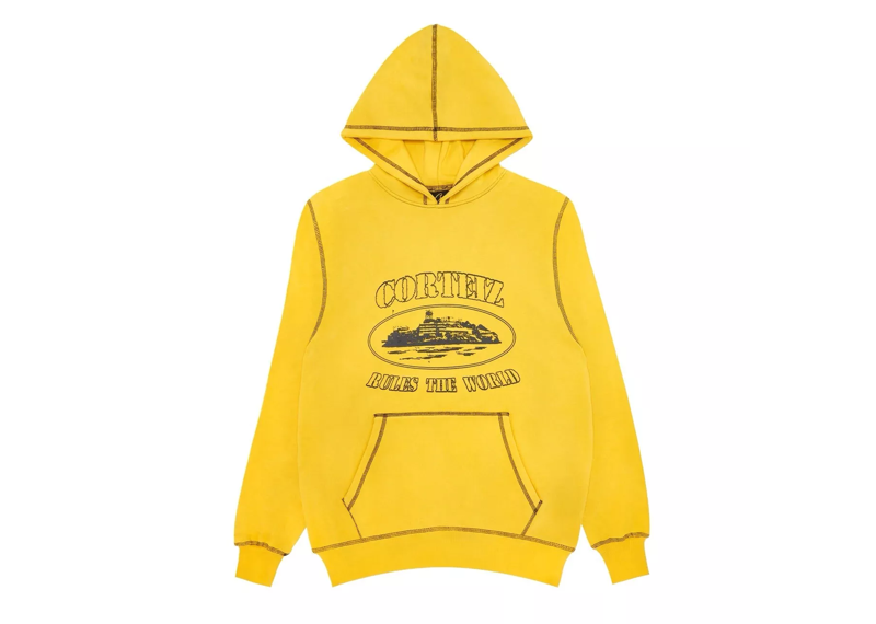 Cortiez OG Alcatraz Superior Yellow Hoodie 1LUX