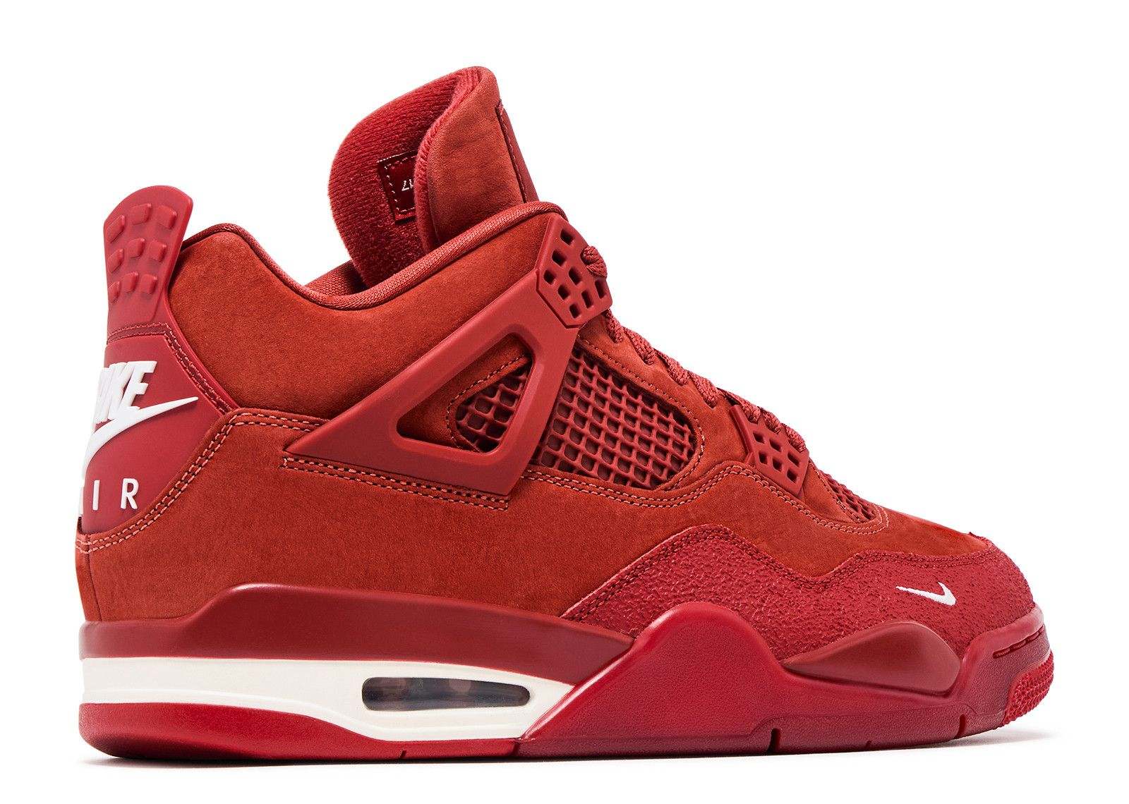 Nigel Sylvester x Air Jordan 4 Retro OG SP Brick By Brick red sneaker side view