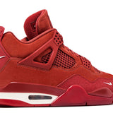 Nigel Sylvester x Air Jordan 4 Retro OG SP Brick By Brick red sneaker side view