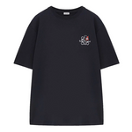 Black Loewe Cat Eye Louis Wain T-shirt with cat eye graphic design
