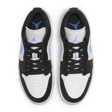 Air Jordan 1 Low Black University Blue (W)