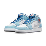 Air Jordan 1 Mid SE French Blue (GS)