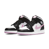 Air Jordan 1 Mid White Light Arctic Pink (GS)