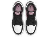 Air Jordan 1 Mid White Light Arctic Pink (GS)