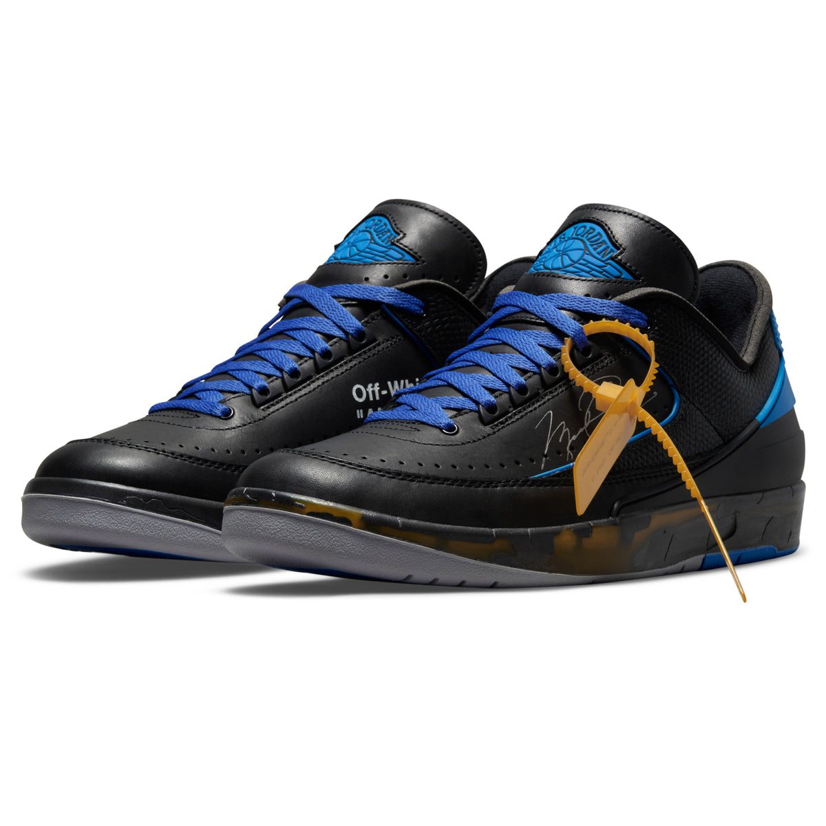 Air Jordan Retro Low SP x Off-White Black Varsity Royal – 1LUX