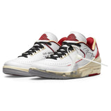 Air Jordan 2 Retro Low SP x Off-White White Varsity Red