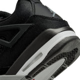 Air Jordan 4 Retro SE Black Canvas (GS)