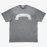 Askyurself Banned T-Shirt faded grey with Acne Studios branding