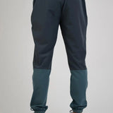 Reprimo Glide Pants in Azure and Shadow Blue, back view.