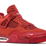 Nigel Sylvester x Air Jordan 4 Retro OG SP Brick By Brick red sneaker side view