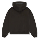 Broken Planet Soot Black Zip-Up Hoodie