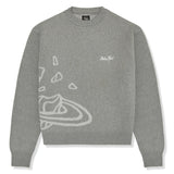 Broken Planet Heather Grey Knit Sweater