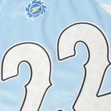 Broken Planet Market Football Jersey Light Blue