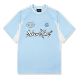 Broken Planet Market Football Jersey Light Blue