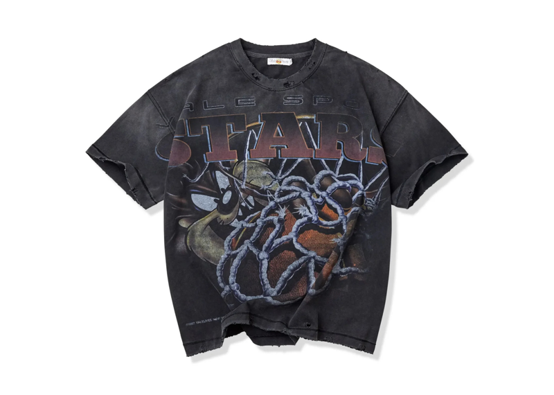 Vale Forever Tazmania Tee black front view with logo design