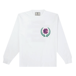 Eric Emanuel EE Wreath long-sleeve white t-shirt front view
