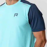 Reprimo Flight T-Shirt - Cyan/Navy
