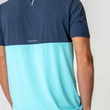 Reprimo Flight T-Shirt - Cyan/Navy