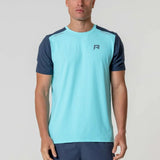 Reprimo Flight T-Shirt - Cyan/Navy
