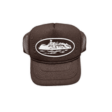 CORTEIZ ALCATRAZ TRUCKER HAT BROWN