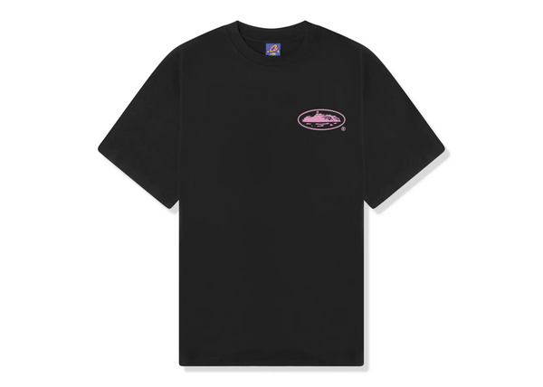Corteiz OG Island Black Pink T Shirt