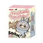 POP MART LABUBU The Monsters Exciting Macaron collectible box art.
