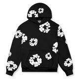 DENIM TEARS COTTON WREATH HOODIE BLACK