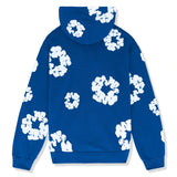 DENIM TEARS COTTON WREATH HOODIE ROYAL BLUE