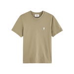 AMI Ami De Coeur T-Shirt in green.