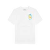 Casablanca L'Arche Colore Printed White T-Shirt