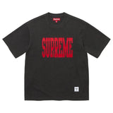 Supreme Stretch Applique S/S Top Black (FW26)