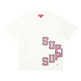 Supreme Cracked Spellout S/S Top White