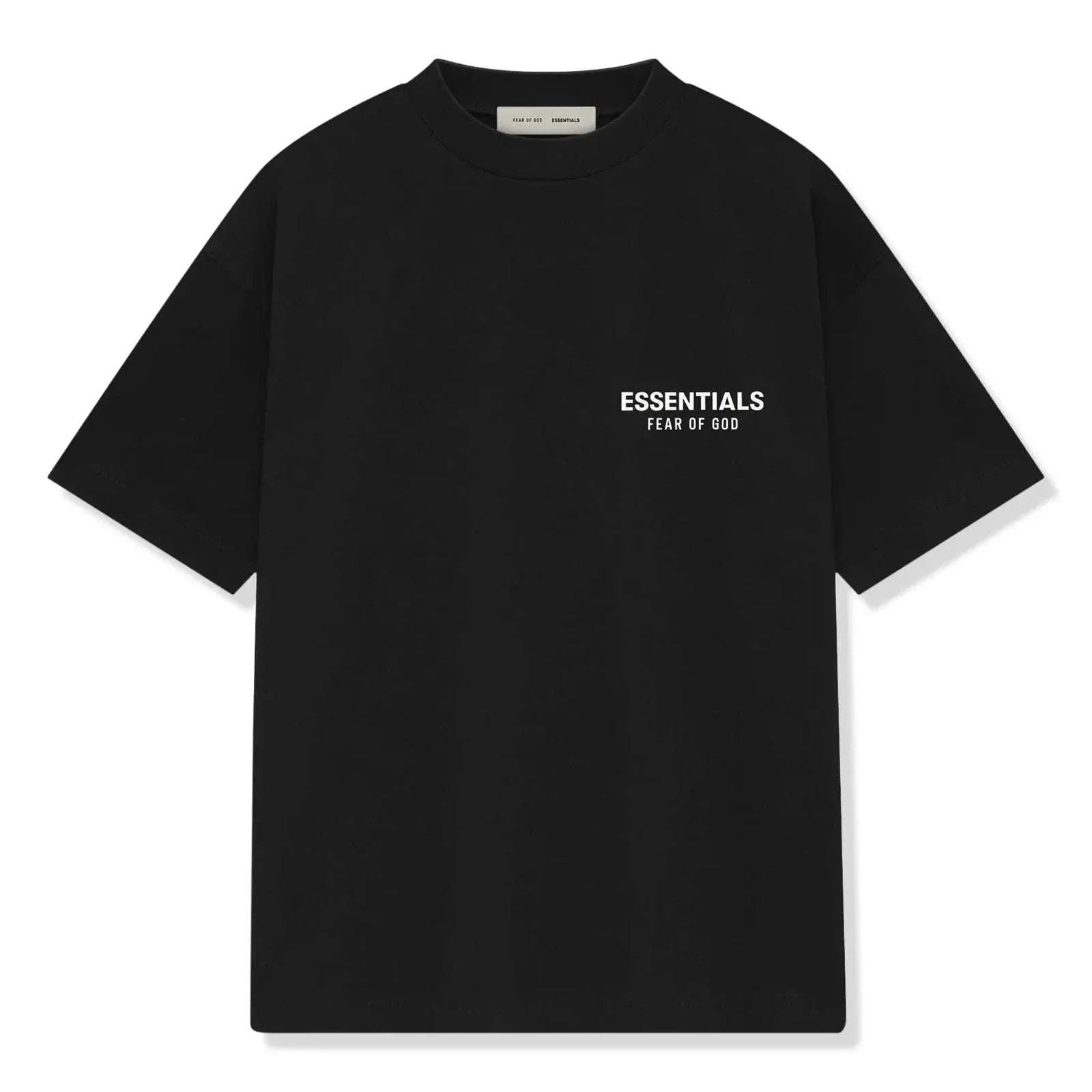 Fear of God Essentials Classic Jet Black T-Shirt