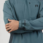 Reprimo Glide Jacket in Azure and Shadow Blue