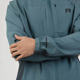 Reprimo Glide Jacket in Azure and Shadow Blue