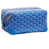 Goyard Bowling 25 Blue Toiletry Washbag