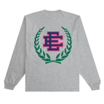 Eric Emanuel EE Wreath Grey Longsleeve T-Shirt front view