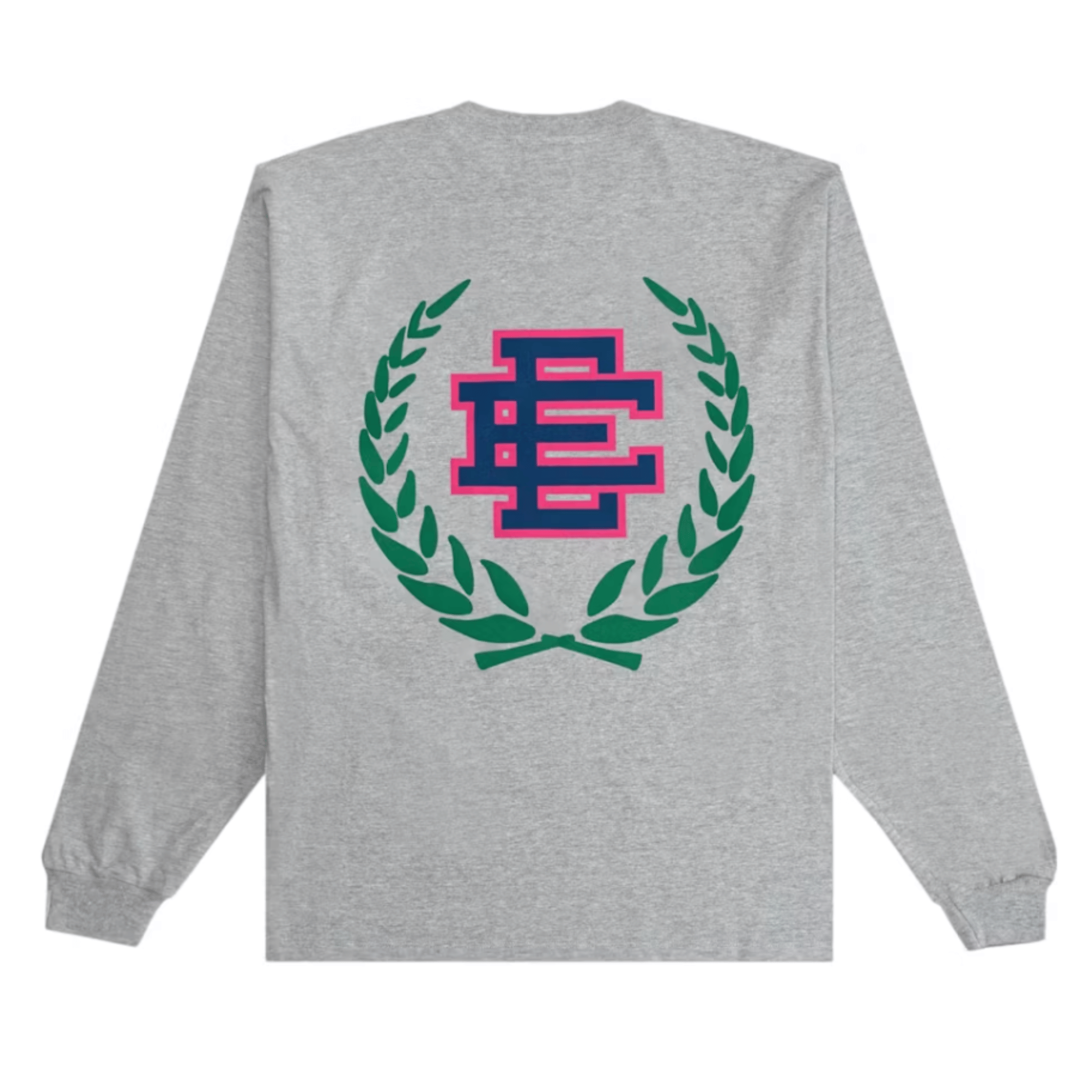 Eric Emanuel EE Wreath Grey Longsleeve T-Shirt front view