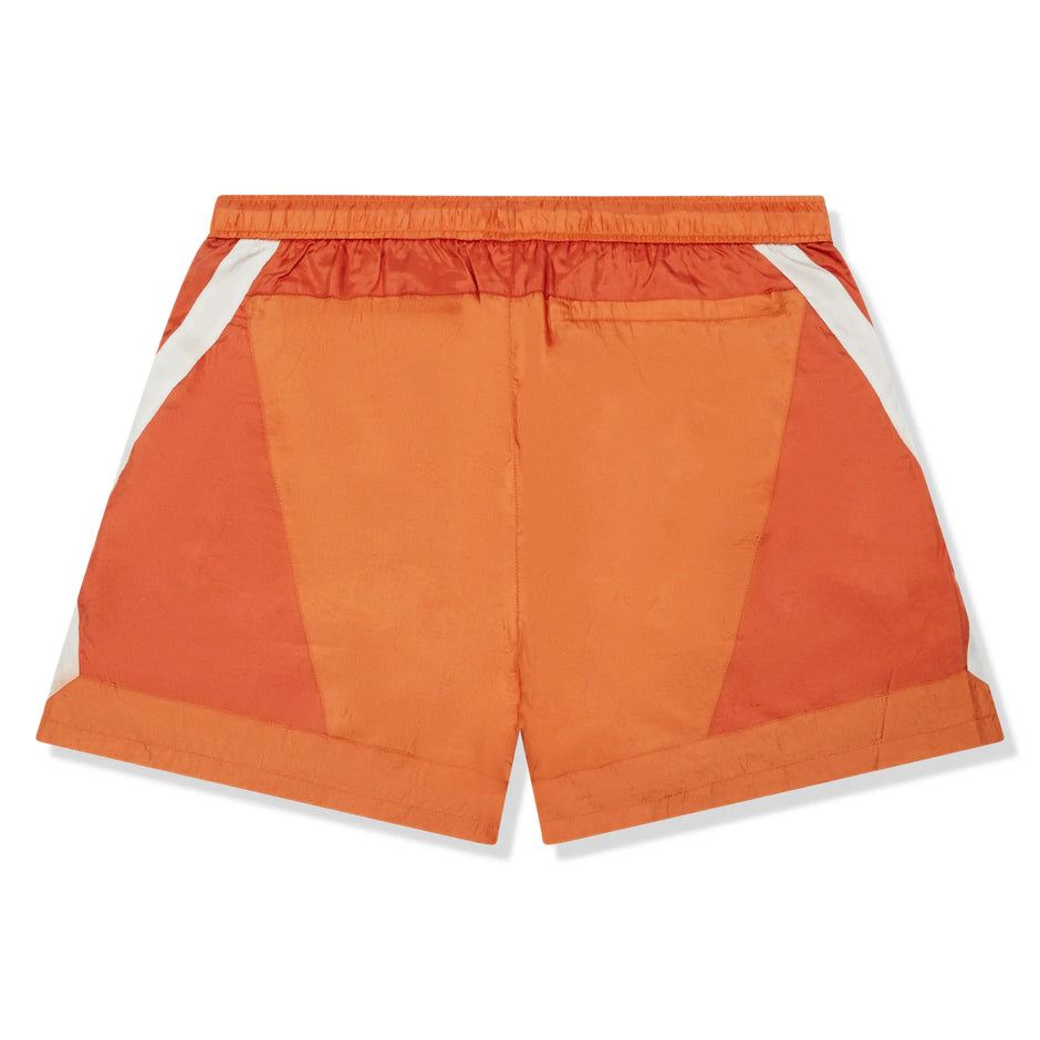 Kith Washed Nylon Turbo Short in Clementine color from SS26 collection