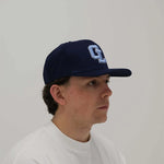 Cherry Location CL Navy Cap with embroidered logo and adjustable strap
