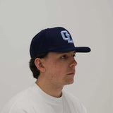 Cherry Location CL Navy Cap with embroidered logo and adjustable strap