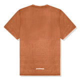 Nike Dri-FIT 1.0 Dark Russet Miler Running T Shirt