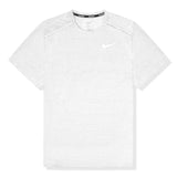 Nike Dri-FIT 1.0 White Miler Running T Shirt