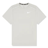 NIKE DRI-FIT 1.0 BEIGE MILER RUNNING T SHIRT