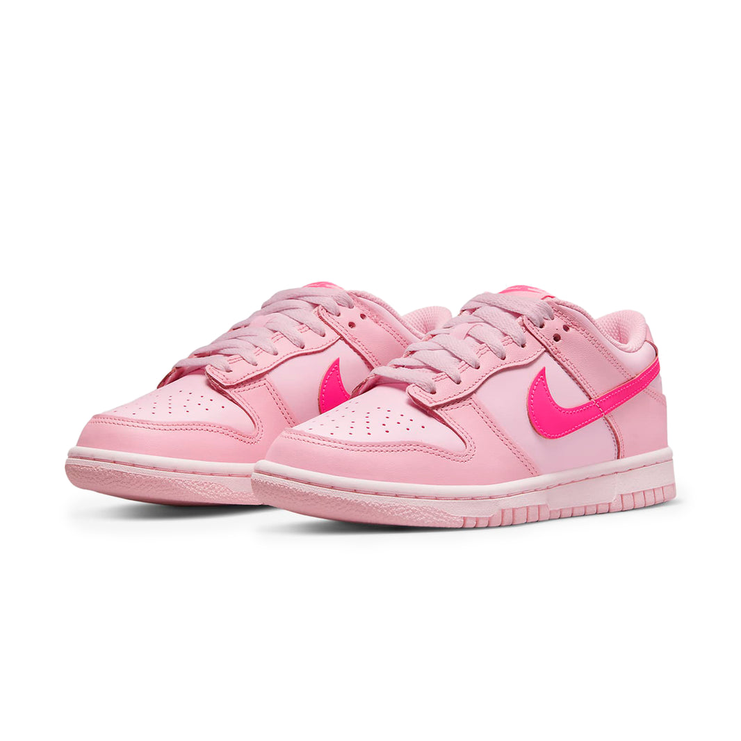 Pin Dunks Nike Dunk Low Triple Pink (GS) – 1LUX