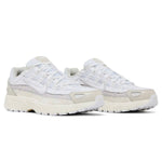 P-6000 White Sail sneakers with mesh and leather design.